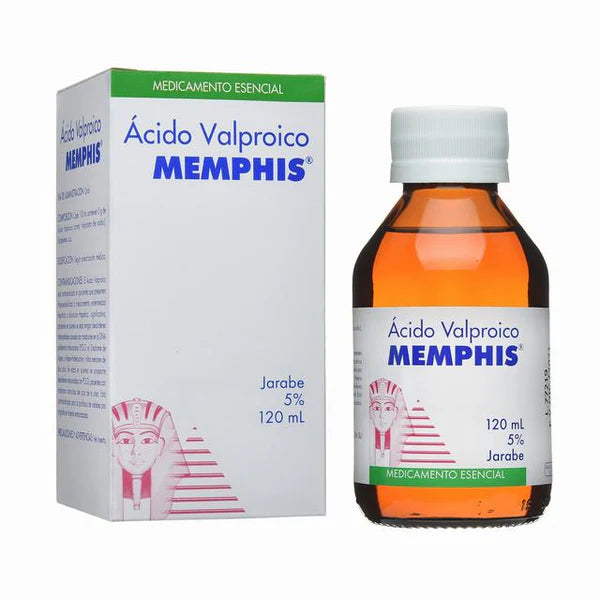 Acido Valproico 5% Jarabe 120 Ml Mp