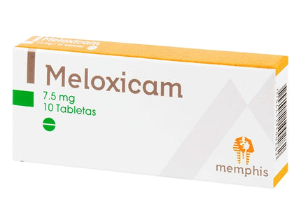 Meloxicam 7.5 Mg 10 Tabletas Mp