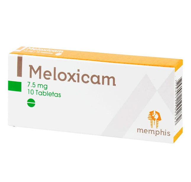Meloxicam 7.5 Mg 10 Tabletas Mp
