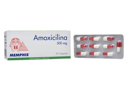 Amoxicilina 500 Mg 50 Capsulas Mp