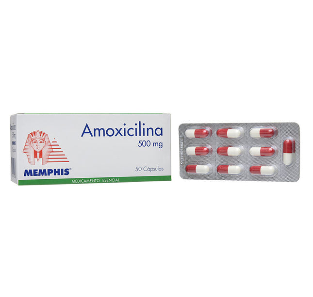 Amoxicilina 500 Mg 50 Capsulas Mp