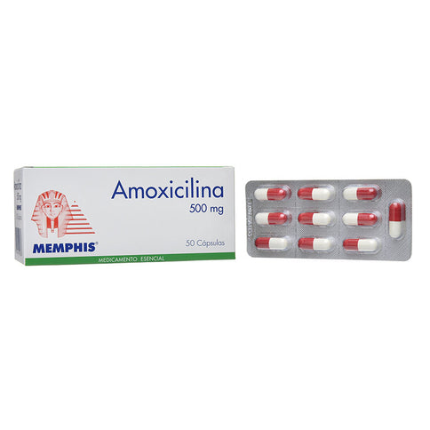 Amoxicilina 500 Mg 50 Capsulas Mp