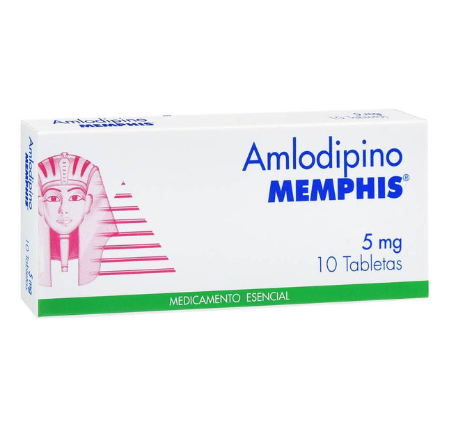 Amlodipino 5 Mg 10 Tabletas Mp
