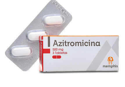 Azitromicina 500 Mg 3 Tabletas Mp