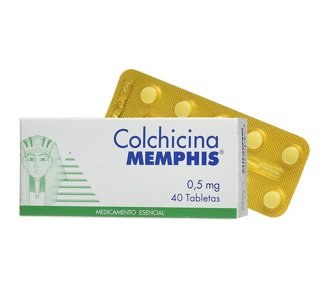 Colchicina 0.5 Mg 40 Tabletas Mp