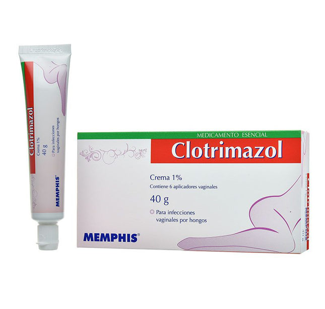 Clotrimazol 1% Crema Vaginal 40 Gr Mp