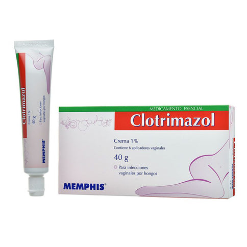 Clotrimazol 1% Crema Vaginal 40 Gr Mp