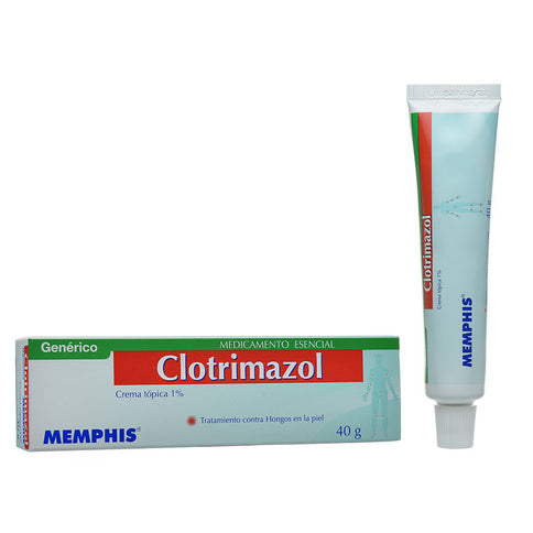 Clotrimazol 1% Crema Topica 40 Gr Mp