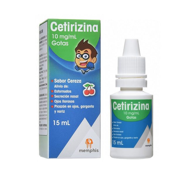 Cetirizina 1% Gotas 15 Ml Mp