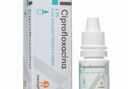 Ciprofloxacina 0.3%Gotas Oftal.5Ml Mp