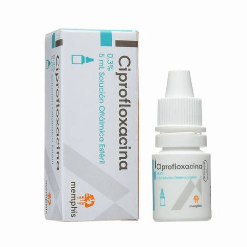 Ciprofloxacina 0.3%Gotas Oftal.5Ml Mp