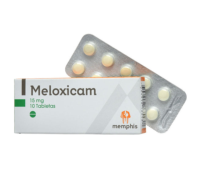 Meloxicam 15 Mg 10 Tabletas Mp