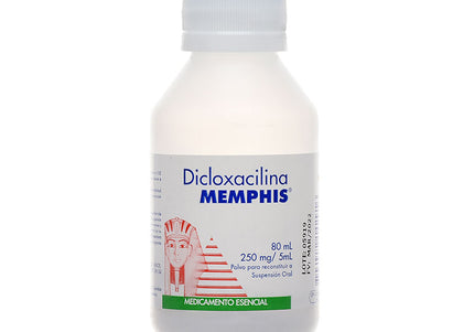 Dicloxacilina 250 Mg Susp.80 Ml Mp