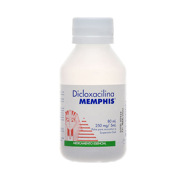 Dicloxacilina 250 Mg Susp.80 Ml Mp