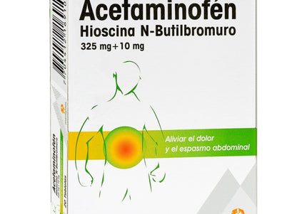 Acetaminofen+Hioscina 20 Tbs Mp