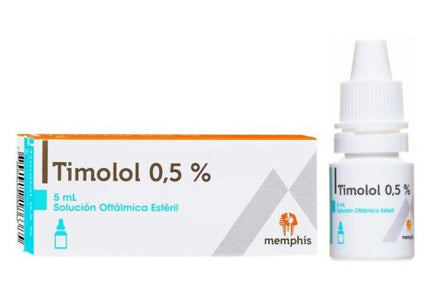 Timolol Maleato 0.5% 5 Ml Mp