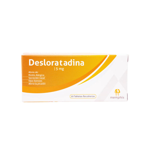 Desloratadina 5 Mg 10 Tabs Recs