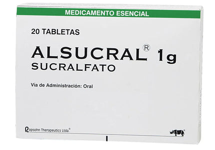 Alsucral 1 Gr 20 Tabletas