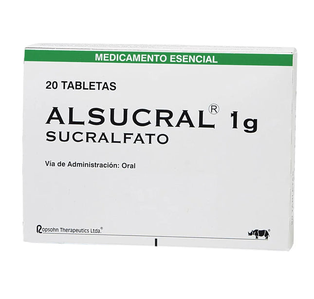 Alsucral 1 Gr 20 Tabletas
