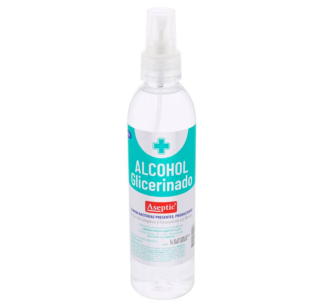 Alcohol Aseptic Glicerinado 250 Ml