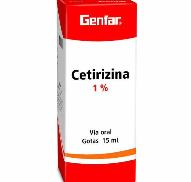 Cetirizina Gotas 15 Ml Gf