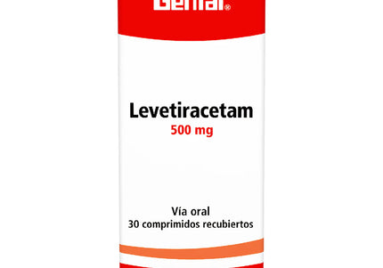 Levetiracetam 500 Mg 30 Tbs Gf
