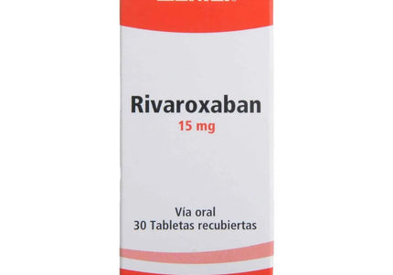 Rivaroxaban 15 Mg 30 Tbs Gf
