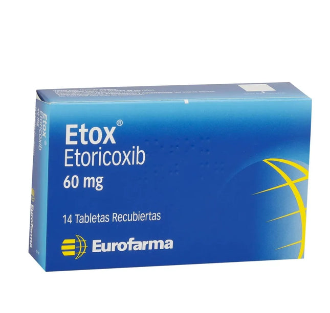 Etox 60 Mg 14 Tabletas