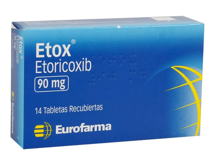 Etox 90 Mg 14 Tabletas