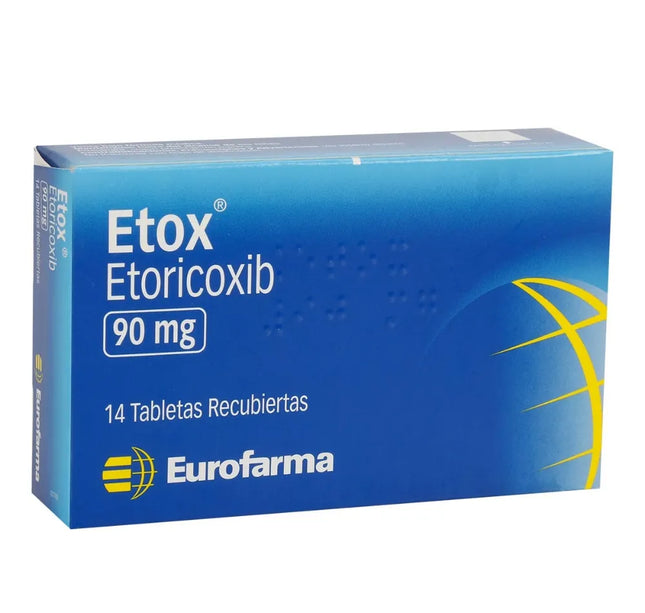 Etox 90 Mg 14 Tabletas