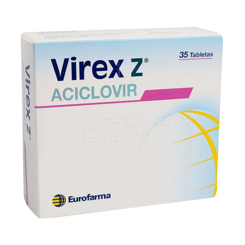 Virex Z 800 Mg 35 Tabletas