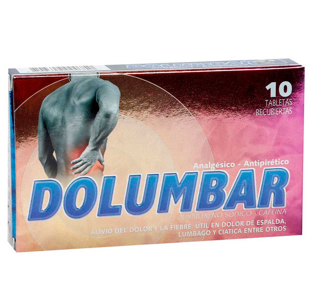 Dolumbar 220 Mg+50 Mg Cafeína 10 Tbs