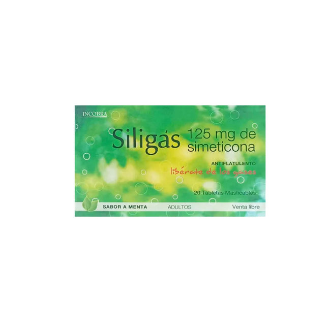 Siligas Mast Sabor Menta 20 Tbs