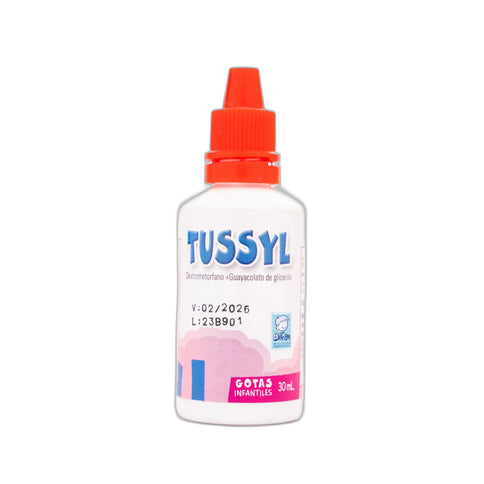Tussyl Gotas Frambuesa 30 Ml