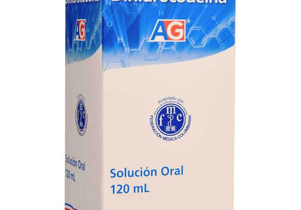 Dihidrocodeina 2.42 Mg/Ml Jbe 120 Ml Ag