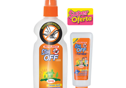 Repelente Stay Off Adultos 120+Repuesto Crema 60Ml