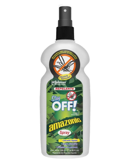 REPELENTE STAY OFF SPR.AMAZONIC 120 ML