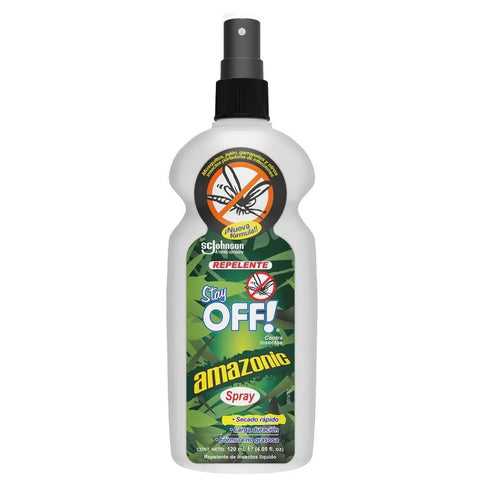 Repelente Stay Off Spray Amazonic 120 Ml