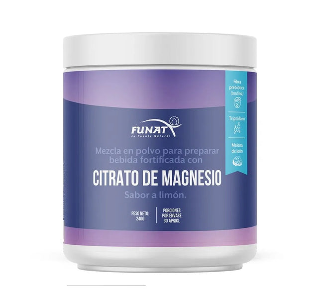Citrato De Magnesio Polvo 240 Gr Funat