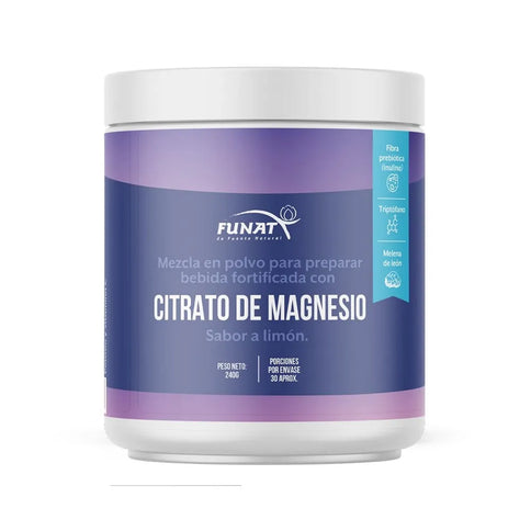Citrato De Magnesio Polvo 240 Gr Funat