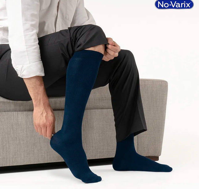 Calcetin Novarix Navy Hombre 15-20Mmhg T.S