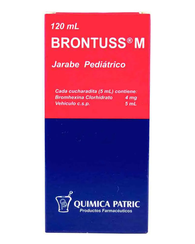 BRONTUSS M PEDIATRICO JARABE 120 ML