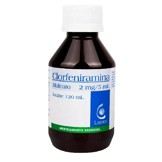 Clorfeniramina Jarabe 120 Ml Lbc