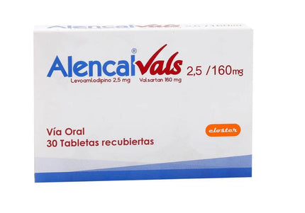 Alencal Vals 2.5 Mg/160 Mg 30 Tab