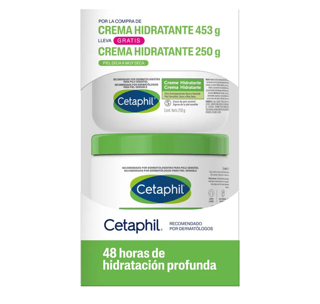 Cetaphil Cre.Hidrat.453Gr+Cre.Hid.250Gr