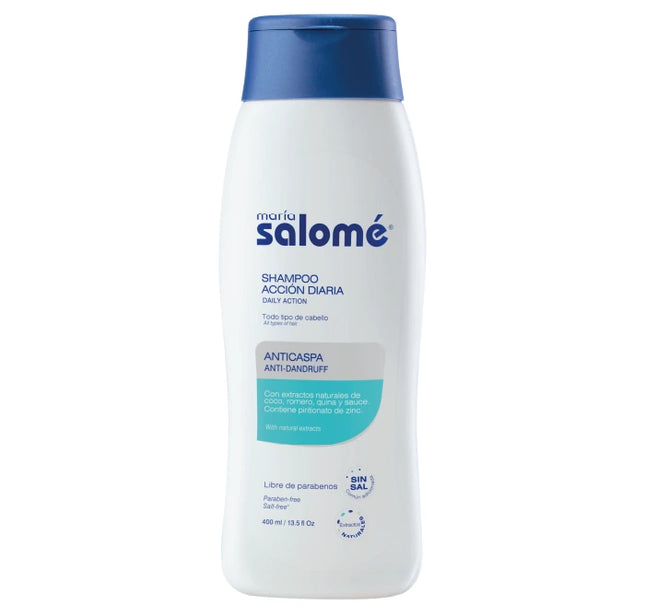 Shampoo Maria Salome Acción Diaria Sin Sal 400Ml