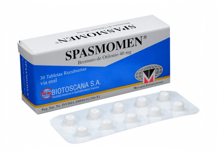 Spasmomen 40 Mg 30 Tabletas