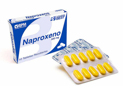 Naproxeno 500 Mg 10 Tabs