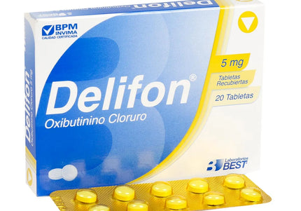 Delifon 5 Miligramos 20 Tabletas