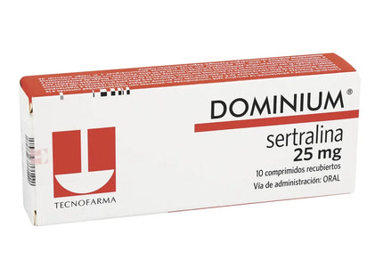Dominium 25 Mg 10 Capsulas
